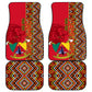 Cameroon National Day Car Mats Cameroun Coat Of Arms Ankara Pattern