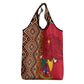 Cameroon National Day Grocery Bag Cameroun Coat Of Arms Ankara Pattern