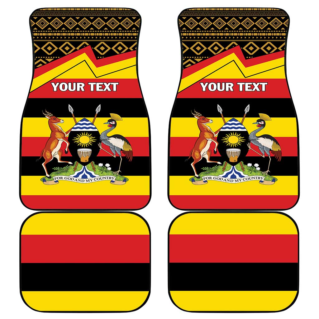 Uganda Car Mats African Pattern - Independence Day 1962
