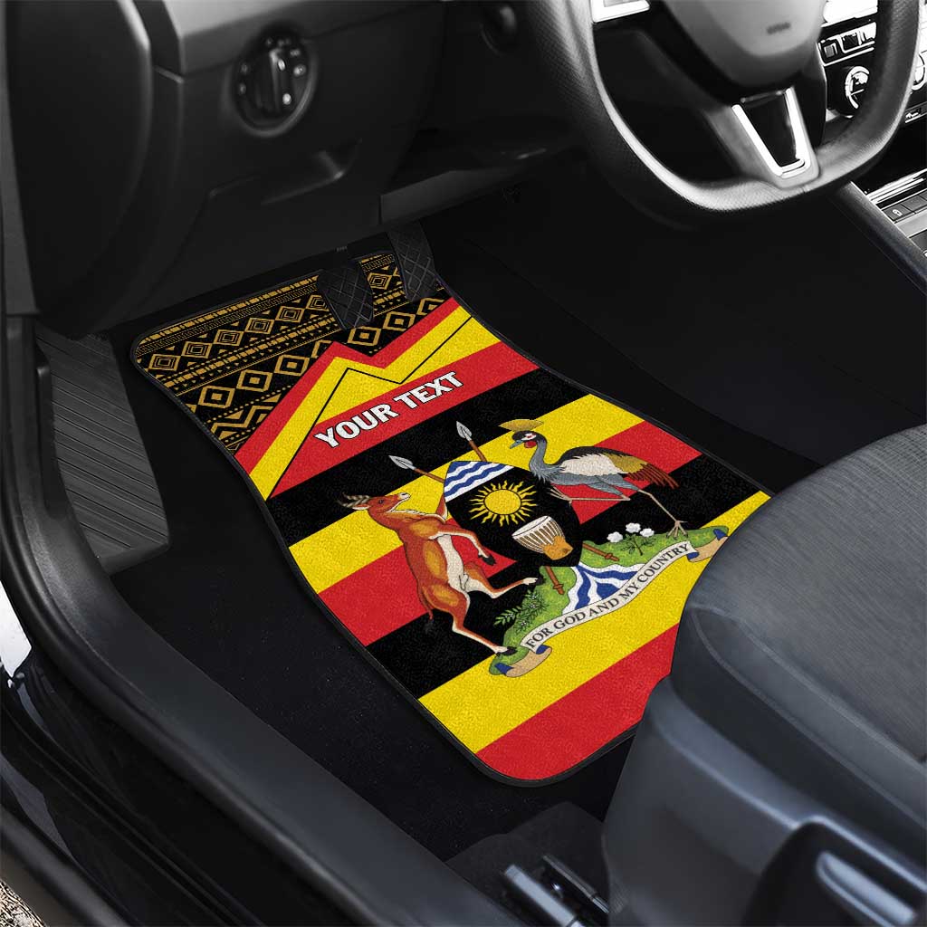 Uganda Car Mats African Pattern - Independence Day 1962