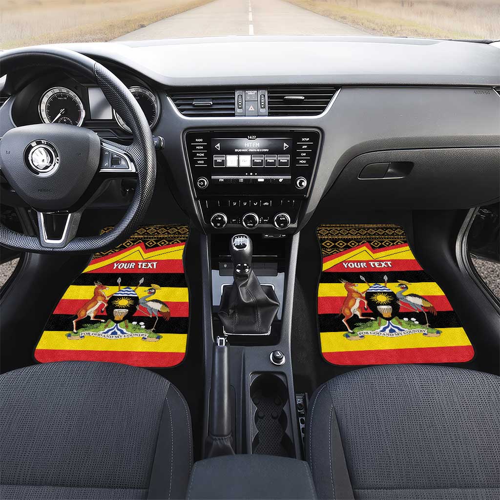 Uganda Car Mats African Pattern - Independence Day 1962