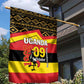 Uganda Garden Flag African Pattern - Independence Day 1962