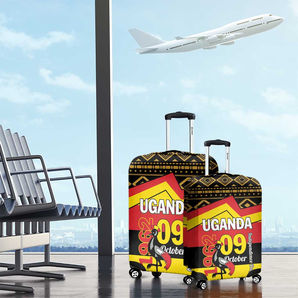 Uganda Luggage Cover African Pattern - Independence Day 1962