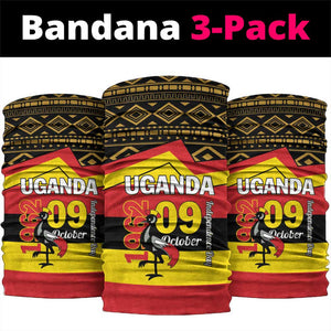 Uganda Neck Gaiter African Pattern - Independence Day 1962 LT01