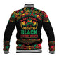 Make Every Month Black History Month Baseball Jacket African Pattern