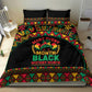 Make Every Month Black History Month Bedding Set African Pattern