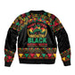 Make Every Month Black History Month Bomber Jacket African Pattern