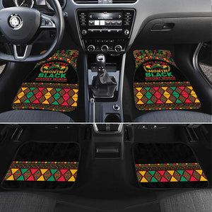 Make Every Month Black History Month Car Mats African Pattern