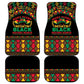 Make Every Month Black History Month Car Mats African Pattern