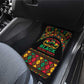 Make Every Month Black History Month Car Mats African Pattern