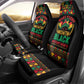 Make Every Month Black History Month Car Seat Cover African Pattern