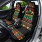 Make Every Month Black History Month Car Seat Cover African Pattern