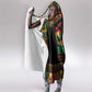 Make Every Month Black History Month Hooded Blanket African Pattern