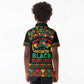 Make Every Month Black History Month Kid Polo Shirt African Pattern