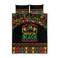 Make Every Month Black History Month Quilt Bed Set African Pattern