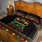 Make Every Month Black History Month Quilt Bed Set African Pattern