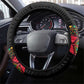 Make Every Month Black History Month Steering Wheel Cover African Pattern