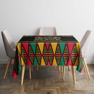 Make Every Month Black History Month Tablecloth African Pattern