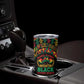 Make Every Month Black History Month Tumbler Cup African Pattern