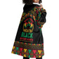Make Every Month Black History Month Wearable Blanket Hoodie African Pattern