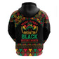 Make Every Month Black History Month Zip Hoodie African Pattern