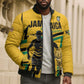 Custom Football 2026 Jamaica Bomber Puffer Jacket All A Wi One Team