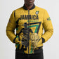 Custom Football 2026 Jamaica Bomber Puffer Jacket All A Wi One Team