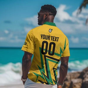 Custom Football 2026 Jamaica Hawaiian Shirt All A Wi One Team