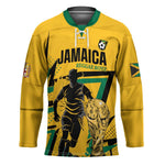 Custom Football 2026 Jamaica Hockey Jersey All A Wi One Team