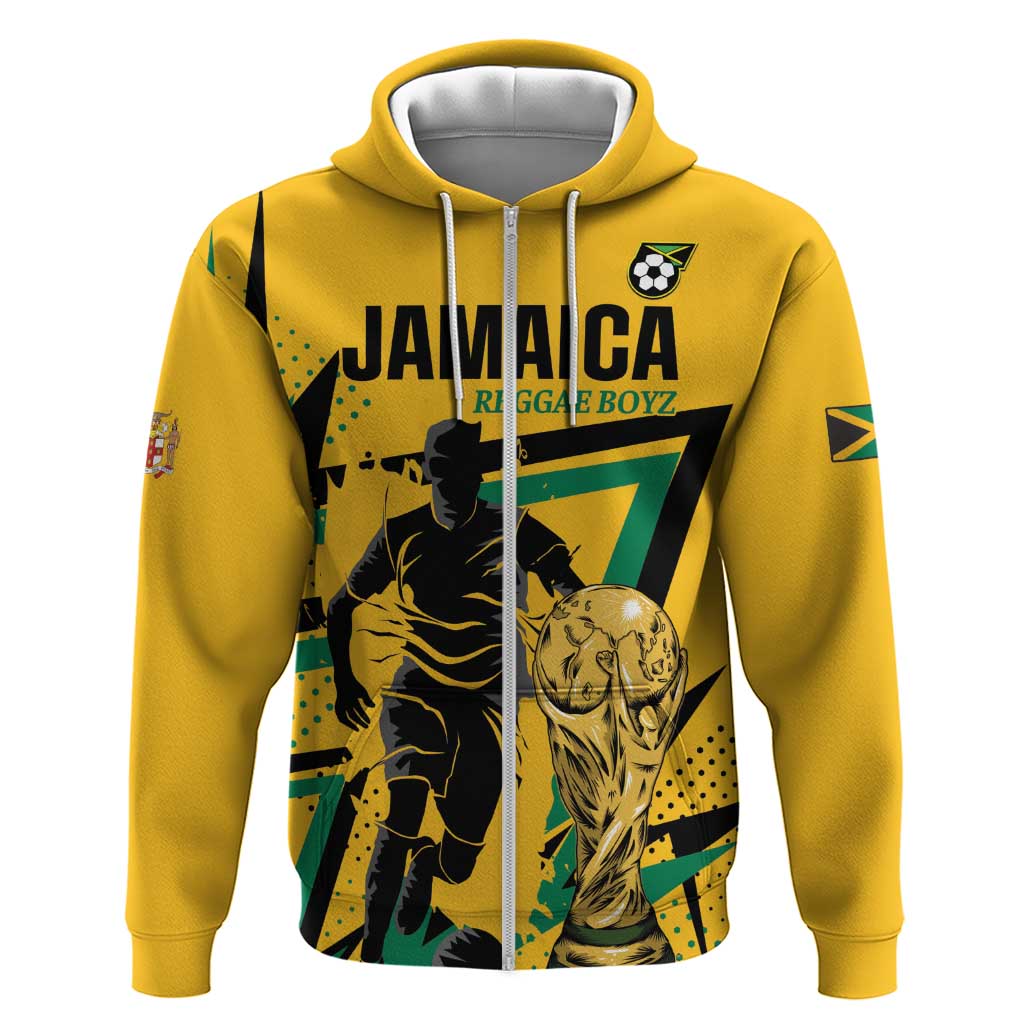 Custom Football 2026 Jamaica Hoodie All A Wi One Team