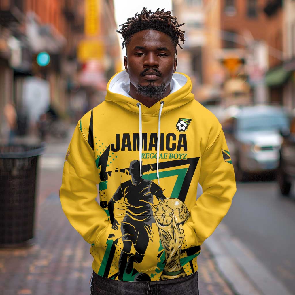 Custom Football 2026 Jamaica Hoodie All A Wi One Team