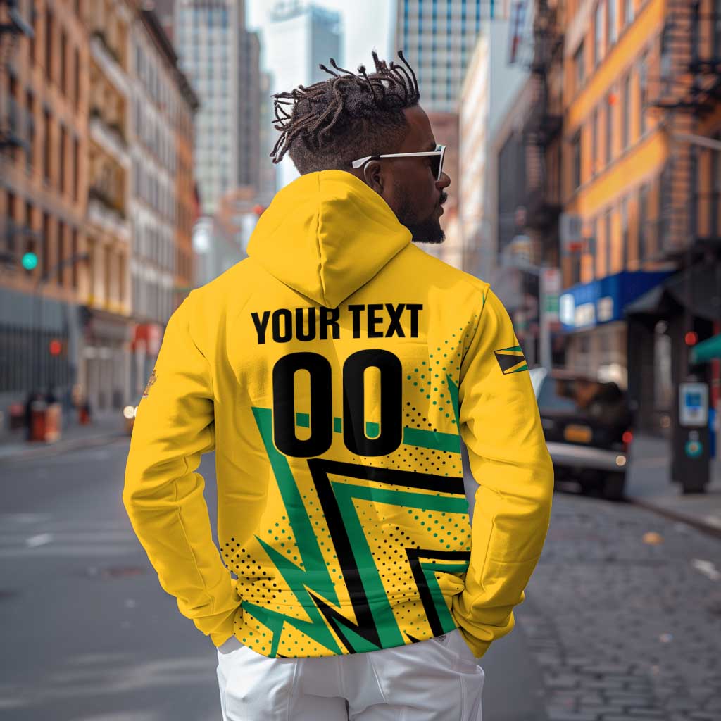 Custom Football 2026 Jamaica Hoodie All A Wi One Team