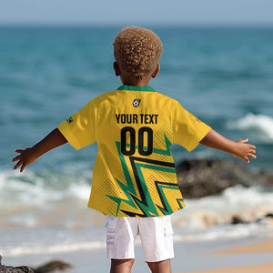 Custom Football 2026 Jamaica Kid Hawaiian Shirt All A Wi One Team