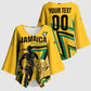 Custom Football 2026 Jamaica Kimono Sleeve Blouse All A Wi One Team