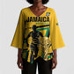 Custom Football 2026 Jamaica Kimono Sleeve Blouse All A Wi One Team