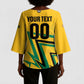 Custom Football 2026 Jamaica Kimono Sleeve Blouse All A Wi One Team