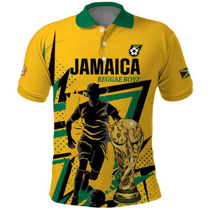 Custom Football 2026 Jamaica Polo Shirt All A Wi One Team
