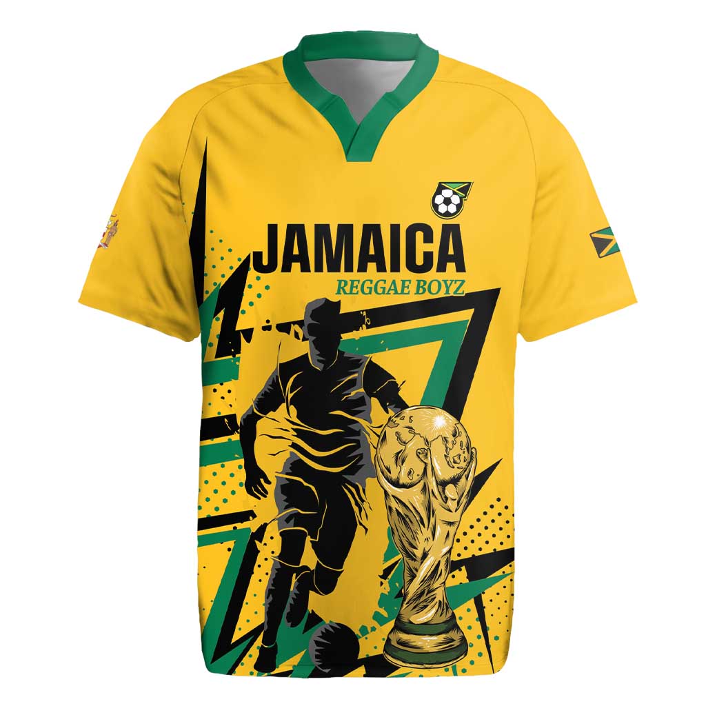 Custom Football 2026 Jamaica Rugby Jersey All A Wi One Team