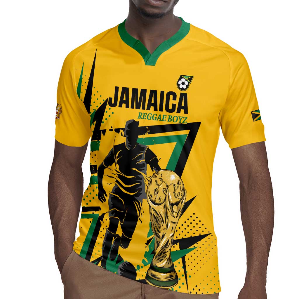 Custom Football 2026 Jamaica Rugby Jersey All A Wi One Team
