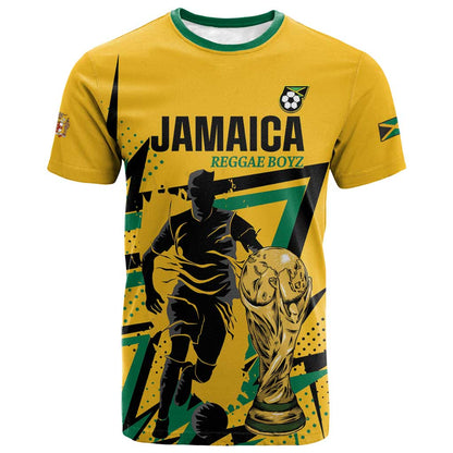 Custom Football 2026 Jamaica T shirt All A Wi One Team