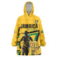 Custom Football 2026 Jamaica Wearable Blanket Hoodie All A Wi One Team