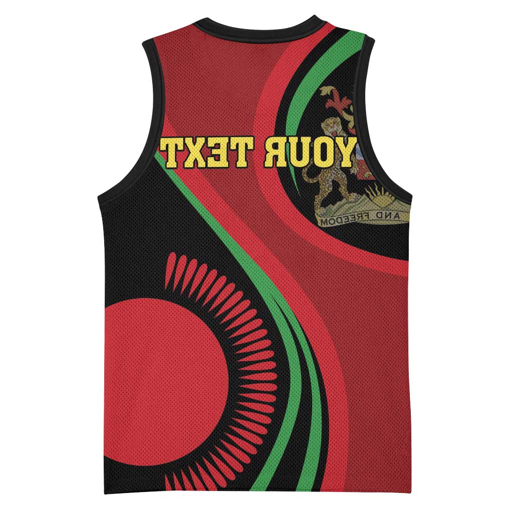 Malawi Independence Day Basketball Jersey Unity and Freedom - African Pride