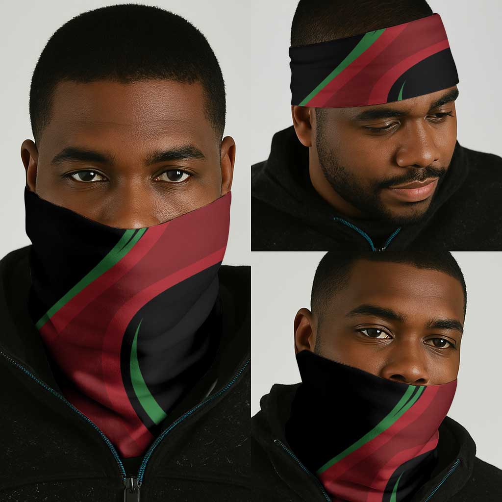 Malawi Independence Day Neck Gaiter Unity and Freedom - African Pride