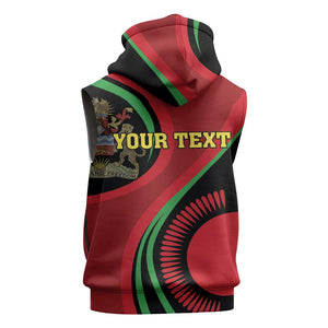 Malawi Independence Day Sleeveless Hoodie Unity and Freedom - African Pride