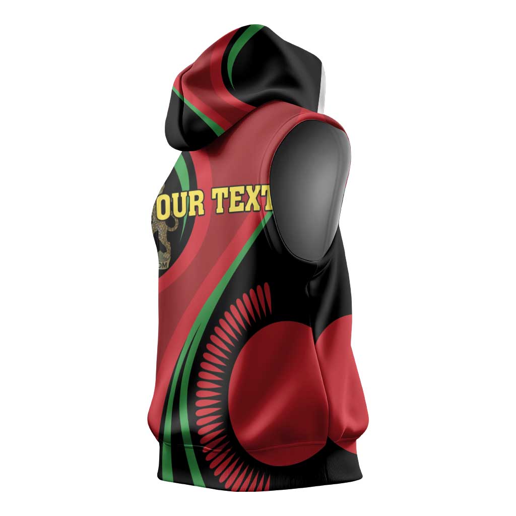 Malawi Independence Day Sleeveless Hoodie Unity and Freedom - African Pride
