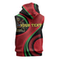 Malawi Independence Day Sleeveless Zip Hoodie Unity and Freedom - African Pride