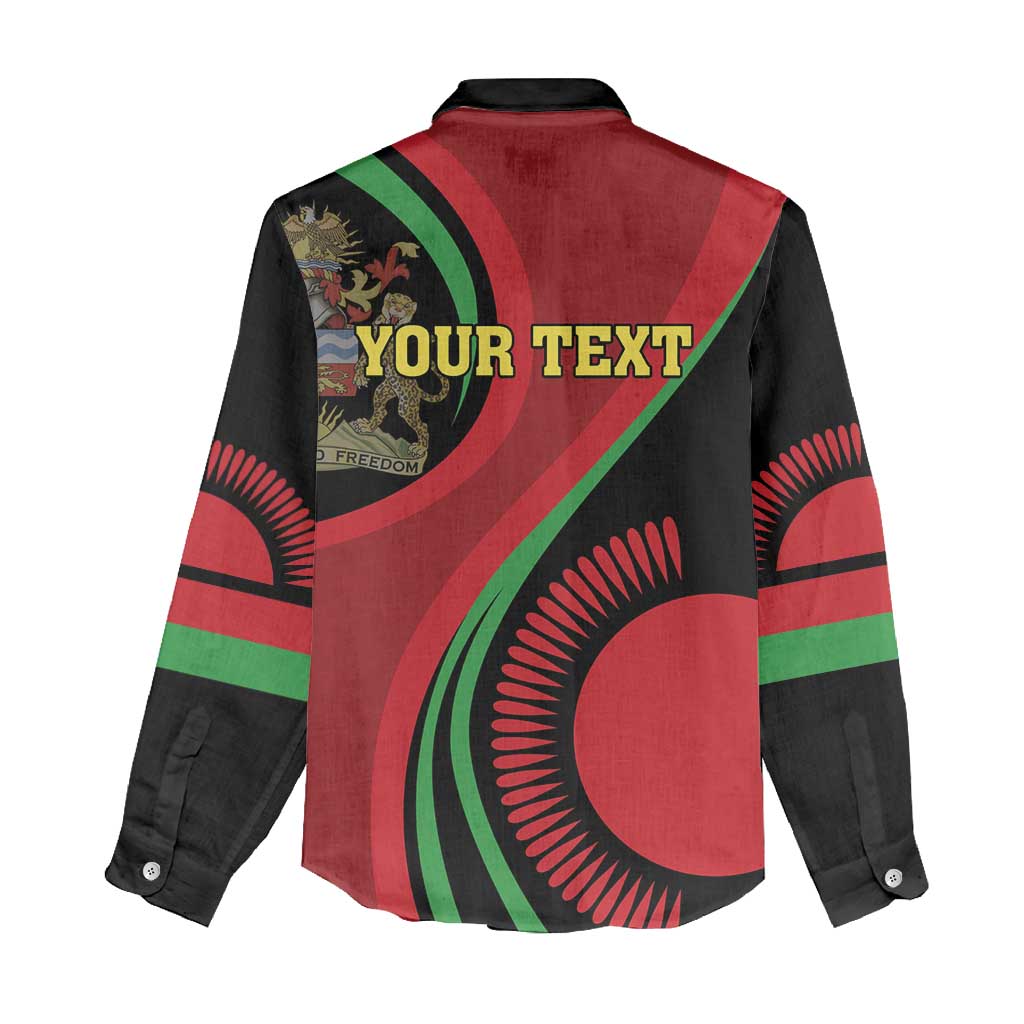Malawi Independence Day Women Casual Shirt Unity and Freedom LT01