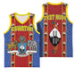 Eswatini African Pattern Basketball Jersey Swaziland Shield Siyinqaba - African Pride