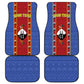Eswatini African Pattern Car Mats Swaziland Shield Siyinqaba