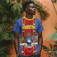 Eswatini African Pattern T shirt Swaziland Shield Siyinqaba